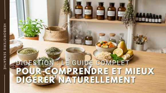 Digestion  le guide complet pour comprendre et mieux digérer naturellement -  Herboristerie Sensathé